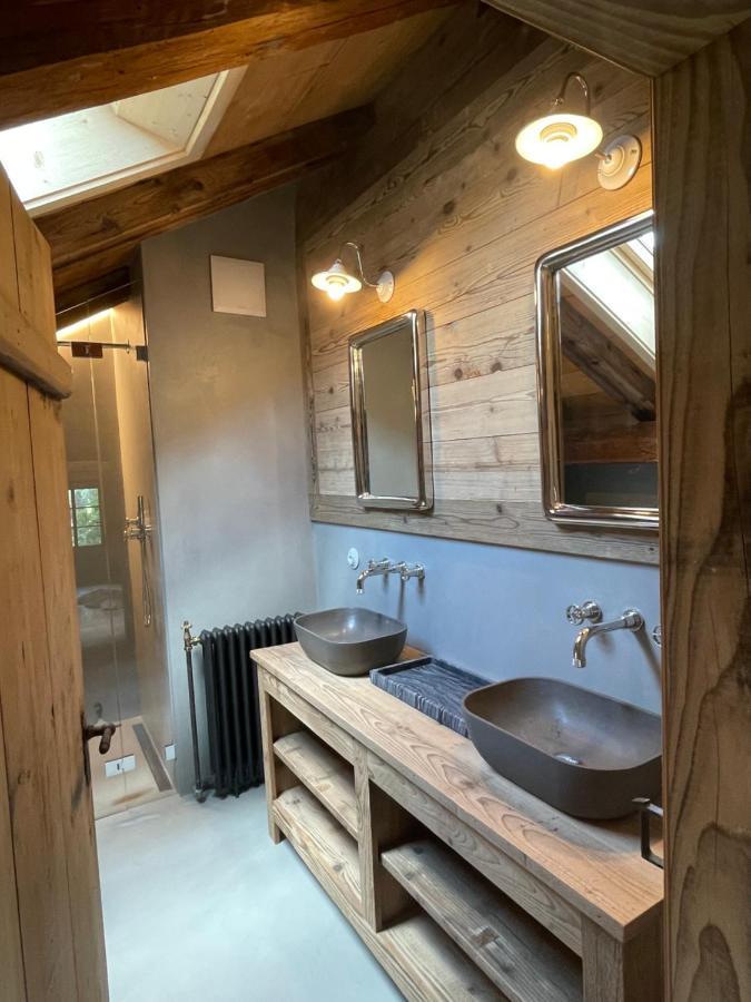 Alpen Charme - Chalet D'Hotes Et Spa Gsteig Bagian luar foto